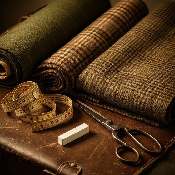 Premium tailoring fabrics and materials